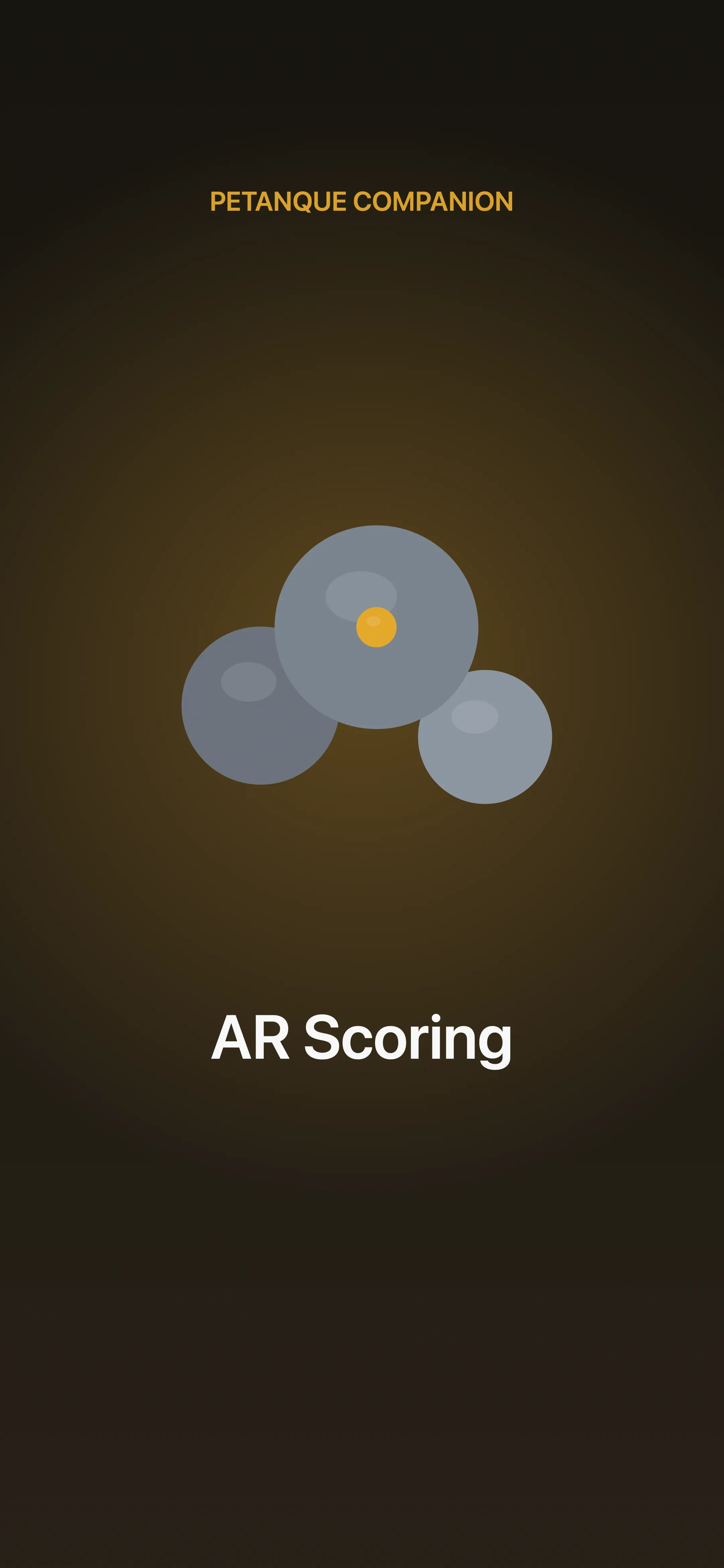 Petanque Companion AR scoring