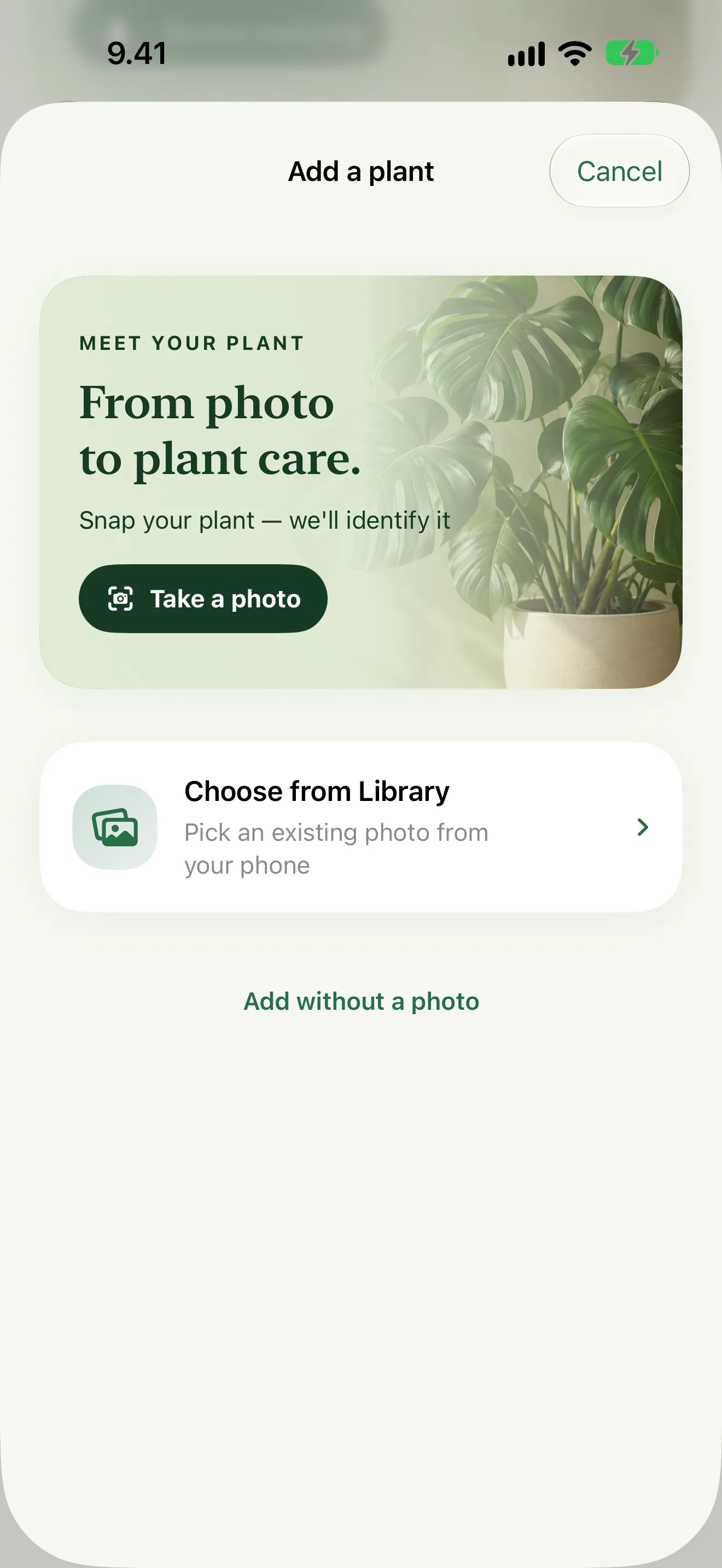 Add a plant