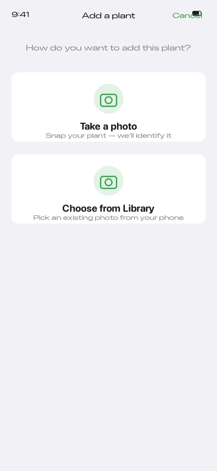 PlantCoach add a plant