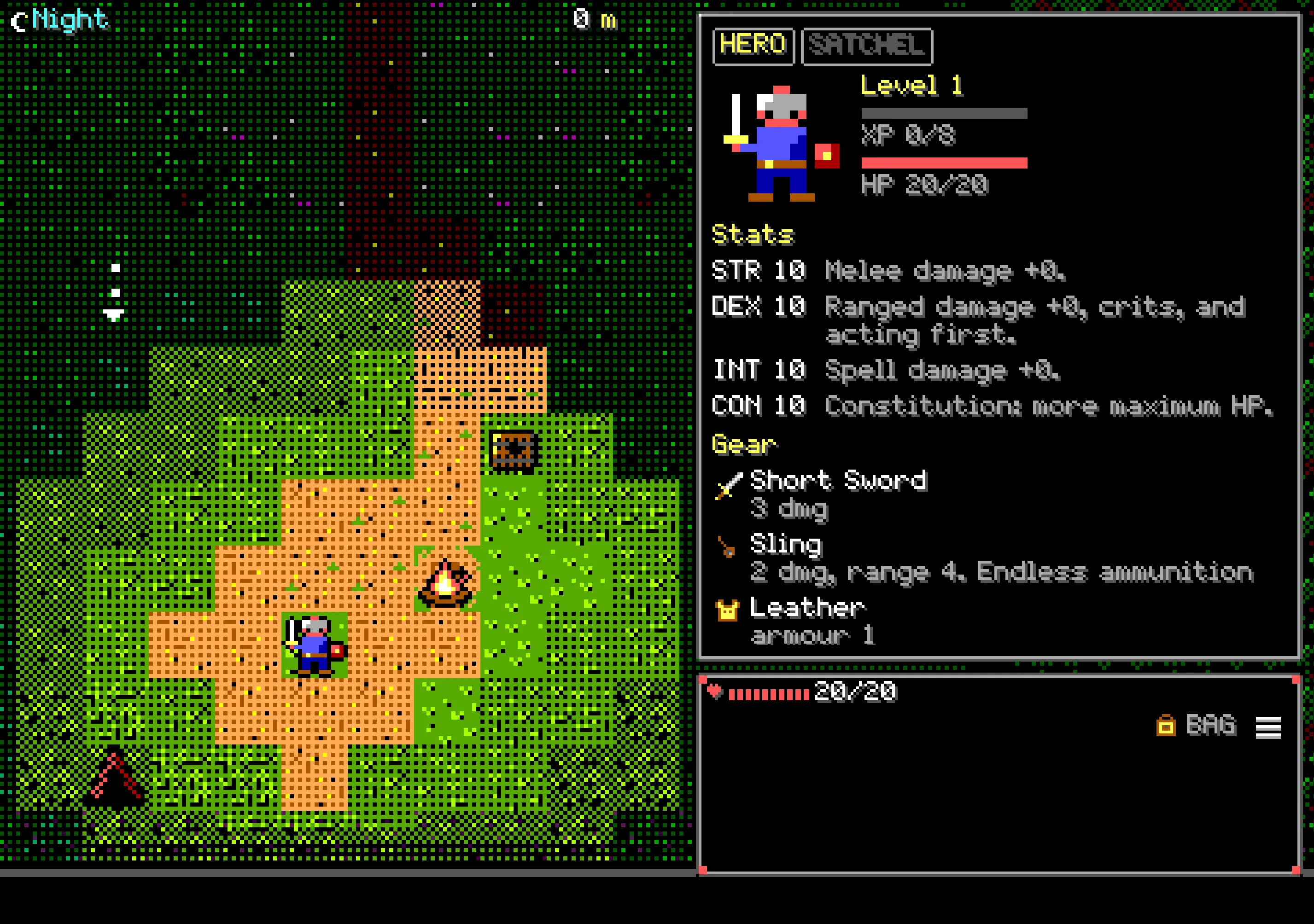 Yonward on an opened iPhone Duo: the night road beside the hero's sheet